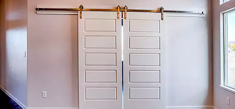 Glass Barn Door with Installation Hardware Kit Edwardsville