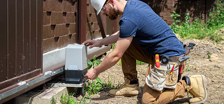 Electric Driveway Gate Installation Edwardsville